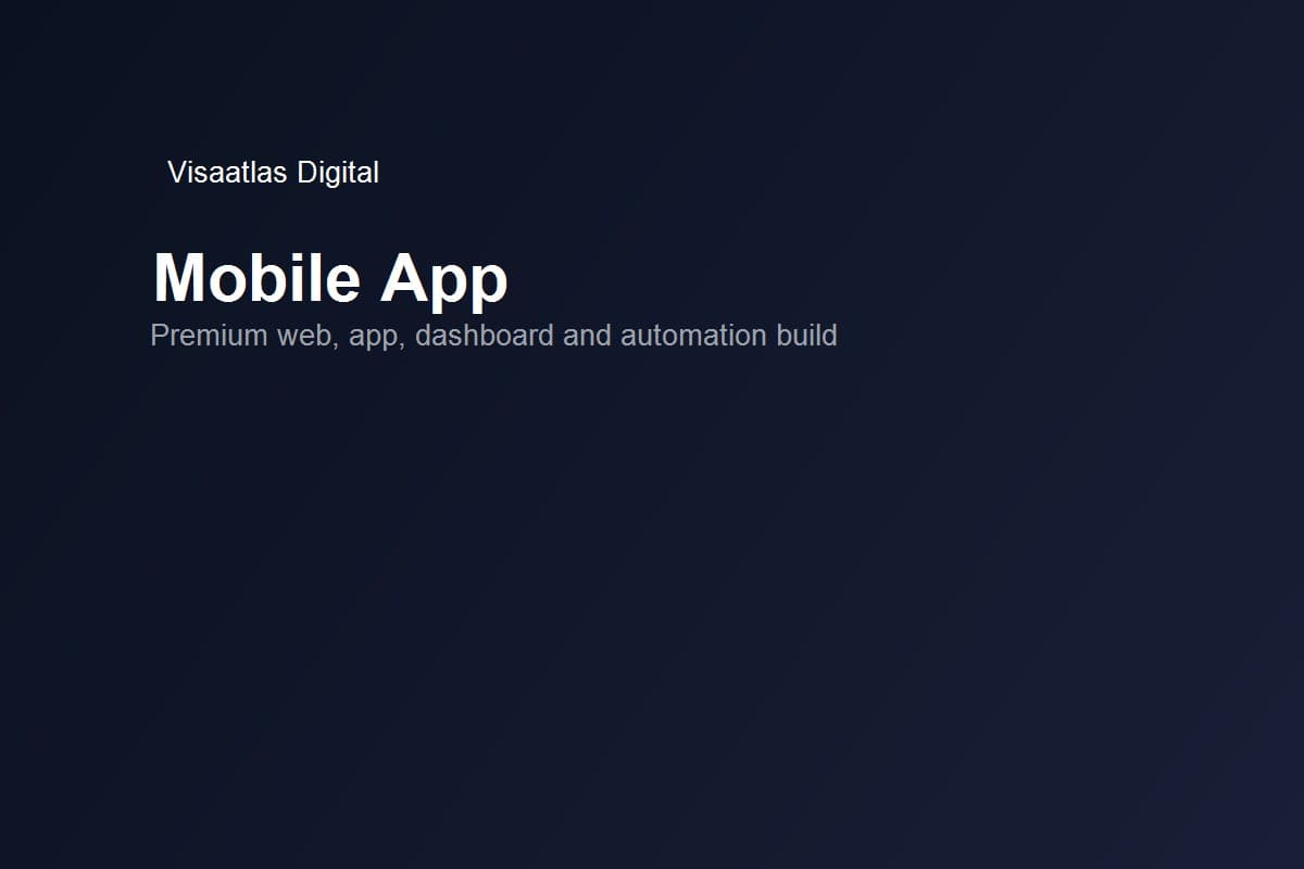 Mobile App